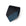 Block Stripe Dark Navy &amp; Teal Blue Woven Silk Tie