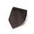 Tone-on-Tone Glen Check Pattern Dark Brown Woven Silk Tie