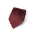 Chevron Solid Burgundy Woven Silk Tie