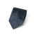 Chevron Solid Blue Gray Woven Silk Tie