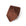 Chevron Solid Rust Brown Woven Silk Tie