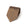 Oval Motif Pattern Milk Brown Woven Silk Tie