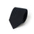 Basket Solid Dark Navy Woven Wool-Silk Tie
