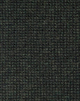 Basket Solid Dark Olive Woven Wool-Silk Tie