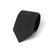 Basket Solid Charcoal Grey Woven Wool-Silk Tie
