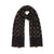 Medallion Pattern Dark Brown Wool-Modal Scarf