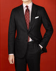 Garden Tulip Burgundy Silk Tie