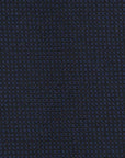 Mori Solid Dark Navy Wool Sfoderato Tie